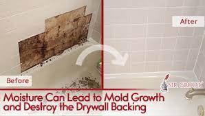 They are durable and can become wet without worry, making them ideal for areas with water. Water Damage Behind Shower Tiles