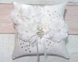 Wedding Ring Pillow Ring Bearer Pillow Wedding Ring Pillow Etsy In 2021 Ring Pillow Lace Ring Pillow Wedding Flower Wedding Ring