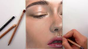 Realistic drawing marcello barengi is a famous italian artist who likes to create hyper realistic pencil drawings. Drawing Skin Tones With Colored Pencils Youtube