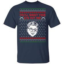 That room has a very mcmansion in the 'burbs vibe. Ralphie A Christmas Story You Ll Shoot Your Eye Out Kid Sweatshirt Hoodie