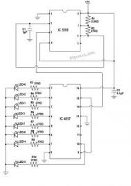 Pins 4 and 8 of the 555 timer ic i.e., reset and vcc are connected to supply, which can any voltage between 9v and 12v. Ic 4017 Decade Counter Pin Configuration Its Applications