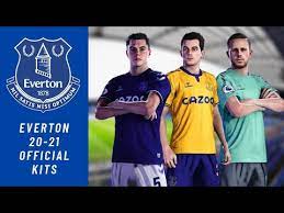 How to install official team names, kits, logos, leagues & more. Everton 2020 21 Official Kits Pes 2020 Youtube