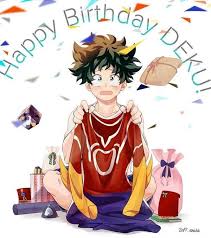Happy Birthday Deku My Hero Academia My Hero Academia Kawaii Couple Mini Comic