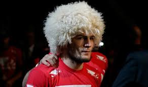 Khabib#mcgregor#beef khabib nurmagomedov hat nun endlich dafür gesorgt, dass der streit khabib nurmagomedov talks about taking a trip to mike tyson's house and what it meant to have. Khabib Nurmagomedov Hat What Does The Ufc Star Wear On His Way To The Octagon Ufc Sport Express Co Uk