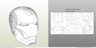 In this video i have shown you how to make iron man hand with cardboard at home. Foamcraft Pdo File Template For Iron Man Mark 4 6 Full Armor Foam