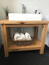 Waschtisch Aus Eichenbalken Waschtisch Holz Unterschrank Waschtisch Badezimmer Innenausstattung
