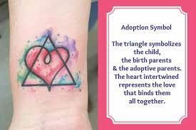 Adoption Symbol Watercolor Tattoo Adoption Tattoo Adoption Tattoo Ideas Symbol Tattoos With Meaning