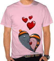 Последние твиты от kaos valentine (@kaosvalentine). Jual Kaos Happy Valentines Day 5 Valentine Satubaju Com