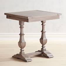 Bradding End Table Transitional Decor Dining Table Rustic End Tables
