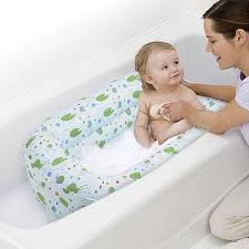 Bathing a baby in a regular bath tub can prove to be extremely difficult. Inflatable Bathtub For Babies I Use It Everyday Saves Lots Of Water And It S Much Softer And Less Slippery Than The Big T Toddler Bath Baby Bath Tub Baby Tub