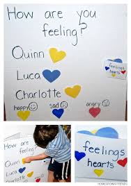 Feelings Chart For Children Homegrown Friends