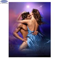 Romantic pictures are the perfect means to express your love for someone special through beautifying your desktop screen with love symbols and signs. Diamond Embroidery Romantic Couple Cross Stitch 5d Diydiamond Painting Rhinestones Square Full Handwork Mosaic Home Decorative Diamond Painting Cross Stitch Aliexpress