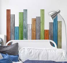 Cerca nel più grande indice di testi integrali mai esistito. Adesivo Testiera Letto Listelli Legno Colorati Tenstickers