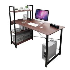 Check spelling or type a new query. Inbox Zero Computer Desk With Bookshelf 40 Inch Home Office Desk Space Saving Design Wayfair