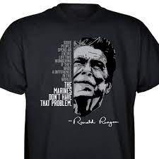 Usmc quotes ronald reagan some people marine corps marines letter board printables handmade gifts projects. Ronald Reagan Marine Quote T Shirt Sgt Grit