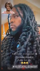 Reposted • @davonflemingofficial Yall know In my mind I am @whitneyhouston  long lost son 😂😂 Deleting soon lol….I was feeling good after tonight  show!, #WhitneyHouston #Nippy #AllTheManINeed ...