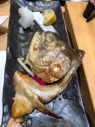Tuna is a very lean fish and tends to dry out quickly on the grill. Grilled Fish Collar Picture Of Tsukiji Sushisentemmonkan Ichigo Kagoshima Tripadvisor
