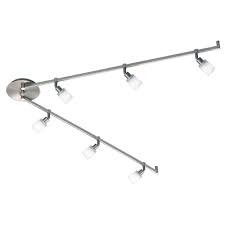 Led Deckenleuchte 6 Flammig Ausleger Schwenkbar 2 Oberflachen