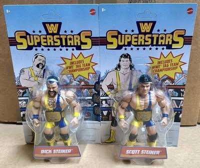 WWE Superstars Series 16 RICK & SCOTT STEINER BROTHERS Figures 2 Pack *IN HAND* | eBay