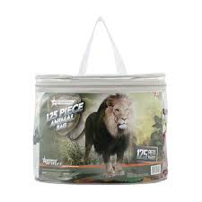 125 Piece Animal Playset Bag Playset Bags Animals
