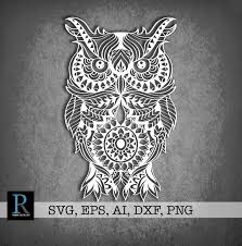 Free Free 230 Cricut Owl Mandala Svg SVG PNG EPS DXF File