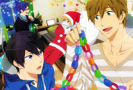 haruka makoto rei and nagisa xmas アニメ free free ハイスピード 桐嶋郁弥