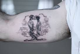 Bjork All Is Full Of Love Gif Edit Paints Tattoo On Instagram All Is Full Of Love Bjork Swipe Editpaints Bjork Tattoos Painting Tattoo Cool Tattoos