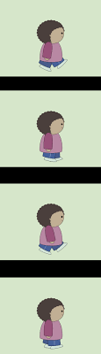 So you can scale up by just increasing the resolution. Walking Making A Simple Animation With Inkscape And The Gimp Foofurple