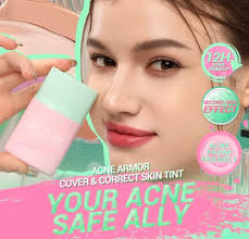 Dazzle Me Cover & Correct Skin Tint Acne 25ml Harga Rp 50.000,- Disc 15%  jadi Rp 42.500,- Tersedia shade W01 Light Ivory W02 Light Bon3 C05 Medium  Pink Tersedia harga grosir buat