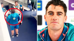 Pat Cummins lifts the lid