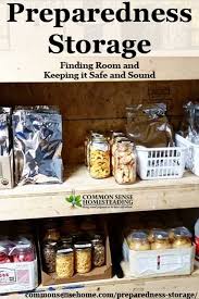 Get cookie jars, canister sets, glass bowls with lids with lids and more at bed bath & beyond and make the most of your food. Preparedness Storage Finding Room And Keeping It Safe And Sound