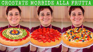 Sciogliete 70 g di burro nel microonde e lasciate intiepidire. Crostata Morbida Alla Frutta Ricetta Facile Fatto In Casa Da Benedetta Youtube