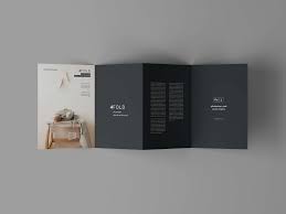 Free 4 Accordion Fold Brochure Mockup Psd In 2020 Brochure Mockup Free Brochure Mockup Psd Brochures Mockups