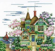 Amanda stevenson, riverdrift house's designer, is based in the cornish (south west england's) countryside. May Morning Cross Stitch Kit By Andriana Counted Cross Stitch Cross Stitch House Cross Stitch Embroidery