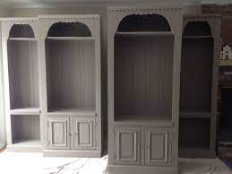 Chalk paint bookcase and cupboard. Bookcase Makeover With Chalk Paint Hometalk