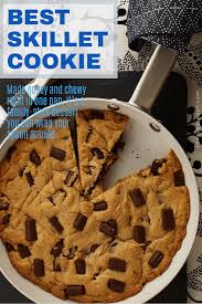 The Best Skillet Chocolate Chip Cookie In 2020 Skillet Chocolate Chip Cookie Chocolate Chip Cookies Cookies Recipes Chocolate Chip