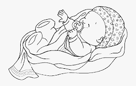 Free printable coloring pages for a variety of themes that you can print out and color. Baby Coloring Page Printable Ba Coloring Pages For Baby Doll Color Sheet Free Transparent Clipart Clipartkey
