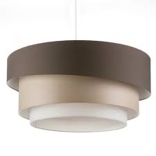 Lampadario Moderno Triplo Marrone Tortora Bianco In Tessuto D 60 Cm Prezzo Online Leroy Merlin Lampadari Moderni Lampadari Da Bagno Lampadario Sala Da Pranzo