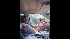 I got caught by cute girl while I was jerking off in my truck in public at  the park