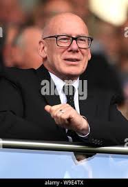 Derby County chairman and owner Mel Morris Stock Photo