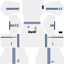 There are some red lines on the away kit. Real Madrid Kits 2010 2011 Dream League Soccer Real Madrid Kit Real Madrid Home Kit Real Madrid