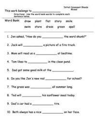 Learn to spell bl words like blue, blog and blast. Consonant Blend Lesson Plans Worksheets Lesson Planet