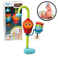The spout swivels, too!the flow n' fill spout pro features three spinning gears that attach via suction cup to the bathtub wall for even more sensory fun. Yookidoo Flow N Fill Spout
