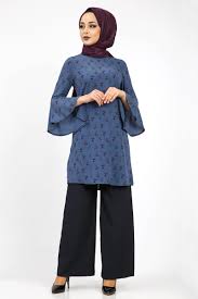 Kollari Volanli Cicekli Takim Tsd1124 Indigo Mor Cicekli Indigo Mor Fermuar