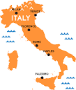 Image result for rome map in italy