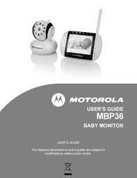 I have a motorola mbp36 monitor that i've been using since about december. Motorola Mbp36 User Manual Pdf Download Manualslib