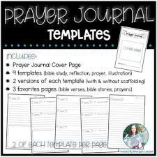 Which digital journal app will you choose? Prayer Journal Templates By I Teach By Faith Teachers Pay Teachers