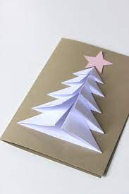 Carte avec sapins et étoilés : Diy Photo By Noa Gammelgaard Www Blog Bog Ide Dk Carte Noel Main Noel Creations De Noel