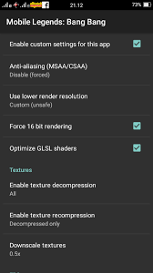 Untuk pengaturan grafiknya ini, anda bisa masuk ke pengaturan mobile legendnya. Cara Setting Gltools Untuk Bermain Mobile Legends Agar Tidak Lag Hp Wajib Root Set Low Grafik Tetep Bagus