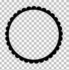 Showing Scalloped Edge Frame Circle Borders Frame Scalloped Edge